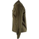 Woolrich - Lake Olive - Overshirt - Groen - 100% Katoen - Ritssluiting