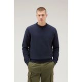 Woolrich - Sweatshirt - Blauw - Katoen
