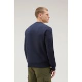 Woolrich - Sweatshirt - Blauw - Katoen