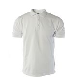 Woolrich - Polo Shirt - Wit - Katoen - Geribbelde Boorden