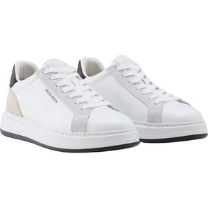 Woolrich, Witte Sneakers voor Schoeisel Wit, Heren, Maat:42 EU
