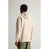 Woolrich - Hoodie - Beige - Katoen