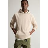 Woolrich - Hoodie - Beige - Katoen