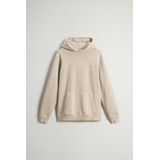 Woolrich - Hoodie - Beige - Katoen