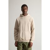 Woolrich - Hoodie - Beige - Katoen