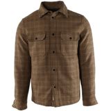 Woolrich - Alaskan Wool Check - Wolruitjas - Bruin - Heren