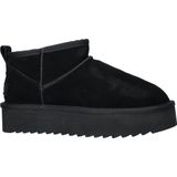 Colors of California Boots - Suede Platform Laarzen - Zwart
