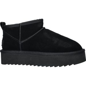 Colors of California Boots - Suede Platform Laarzen - Zwart
