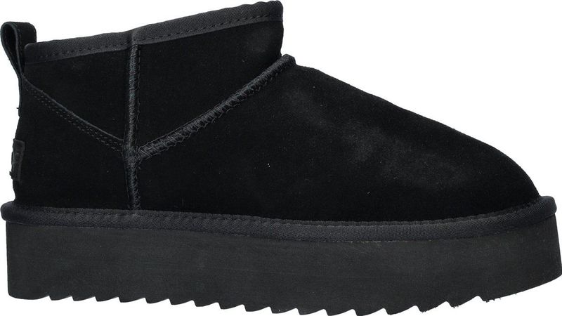 Colors of California Boots - Suede Platform Laarzen - Zwart