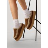 Mou - MU.FW681004A - Klomp - Beige - Platform - Leer - Casual