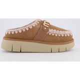 Mou - MU.FW681000A - Leren Enkellaarsjes - Zwart - Mini Eskimo Platform