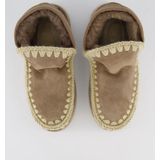 Mou - Eskimo Bounce - Sneaker Laarzen - Suède - Taupe