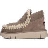 Mou - Eskimo Bounce - Sneaker Laarzen - Suède - Taupe