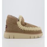 Mou - Eskimo Bounce - Sneaker Laarzen - Suède - Taupe