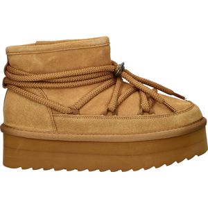 Colors of California dames gevoerde boots - Cognac - Maat 38