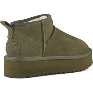 Kleuren Van Californië Platfrom Winterlaarzen In Suède - Streetwear - Vrouwen