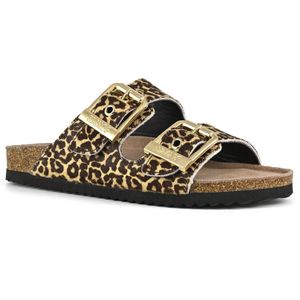 COLORS OF CALIFORNIA - Muiltjes - Kastanje kleur - Leer