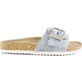 Colors of California - Slippers - Blauw - Textiel - Platte Zool