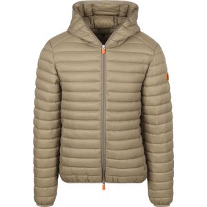 Gewatteerde Jas - Effen - Licht Gevoerd - Normale Pasvorm