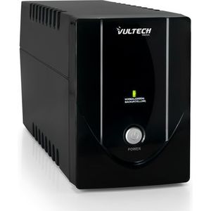 VulTech - UPS650VA-LITE - Ononderbroken Stroomvoorziening - Zwart - 650VA