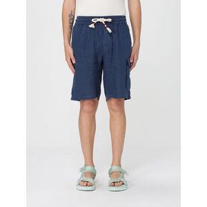 MC2 Saint Barth - Korte Broeken - Blauw - Linnen