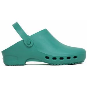 REPOSA Echo Clogs en muiltjes voor dames, Groen, 2.5 UK Men/ 1.5 UK Women