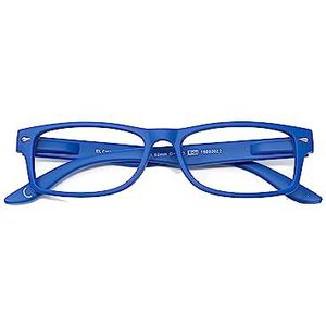 Corpootto Eco Leesbril, blauw, standaard, uniseks, voor volwassenen, Blauw, Eén maat