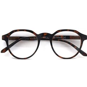 Corpootto Eco Leesbril, schildpad, standaard, uniseks, volwassenen, Schildpad, Eén maat