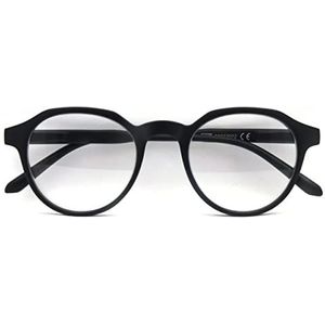 Corpootto Eco Leesbril, zwart, standaard uniseks voor volwassenen, Zwart, Eén maat