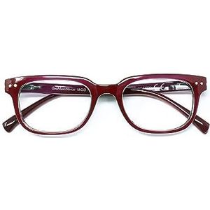 CHARRO Gian Marco Venturi Rome leesbril, rood, standaard unisex volwassenen, Rood, Eén maat