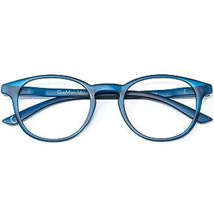 Gian Marco Venturi Bologna Leesbril, blauw, medium volwassenen, uniseks, Blauw, M