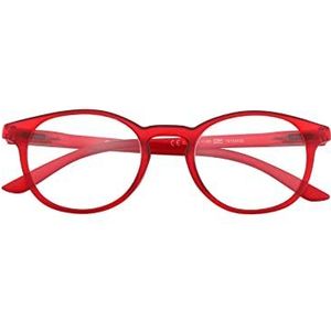 Gian Marco Venturi Bologna Leesbril, rood, medium volwassenen, uniseks, Rood, M