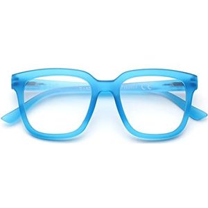 De Tomaso 526 leesbril, lichtblauw, medium voor dames, Lichtblauw, M