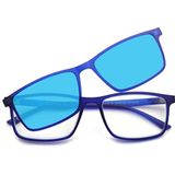 De Tomaso 527 Leesbril, Blauw Specch, Medium Uniseks-Volwassene, Blauwe Lenzen Specch, Blauwe glazen Specch