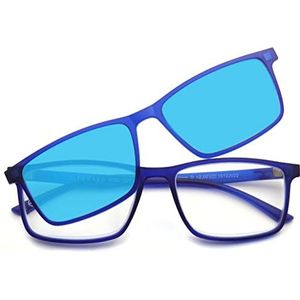 De Tomaso leesbril unisex volwassenen, Blauwe lens Specch, (+3,50)