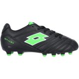 Lotto Stadio 705 FG Jr. voetbalschoenen zwart/groen