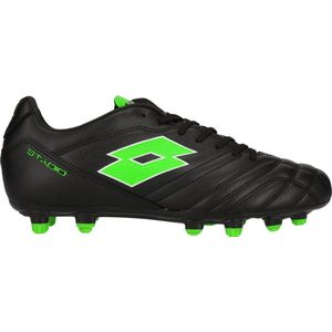 Lotto Stadio 705 FG Sr. voetbalschoenen zwart/groen