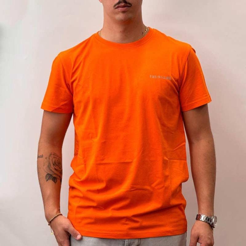 T-shirts - Oranje - Crew Neck Tee - Korte Mouwen