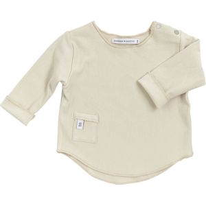 Bamboom T-shirt Lange Mouw - 9-Mnd - Light Khaki