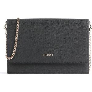 Liu Jo Manhattan Pocket Note Book Dames Clutch - Zwart