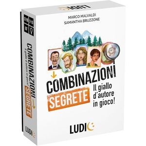 Ludic Geheime combinaties van auteursgeel in het spel It57335 gezelschapsspel voor de familie voor 2-10 spelers, Made in Italy