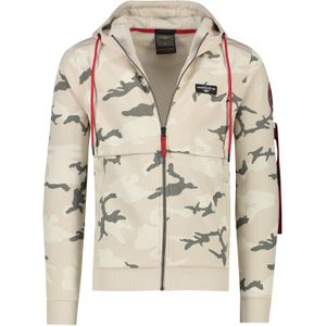 Aeronautica Militare - Vest - Beige - Katoen - Camouflageprint
