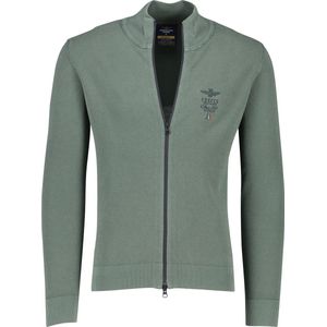 Aeronautica Militare - Maqlia - Vest - Groen - 75% Katoen - 25% Lyocell