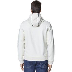 Aeronautica Militare - Tricolori Pijl Hoodie - Wit - Katoen