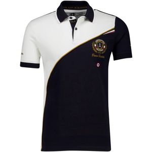 Aeronautica Militare - Poloshirt - Navy - Katoen/Elastaan