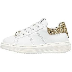 Naturino OLLIP Zip Kinderschoenen, White-Platinum, 24 EU, Wit Platinum