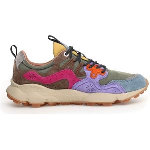 Flower Mountain - Yamano3 - Leren Sneakers - Bruin - Casual