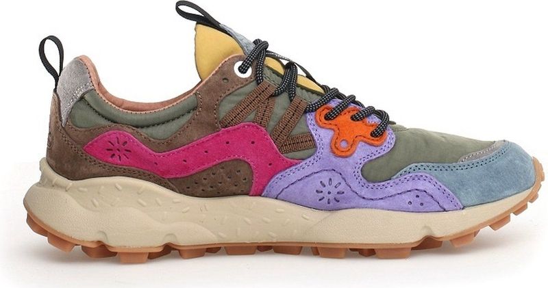 Flower Mountain - Yamano3 - Leren Sneakers - Bruin - Casual