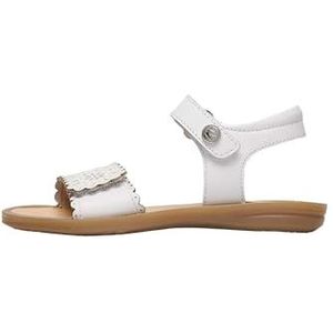 Naturino Mapiya sandalen voor meisjes en meisjes, Wit, 27 EU