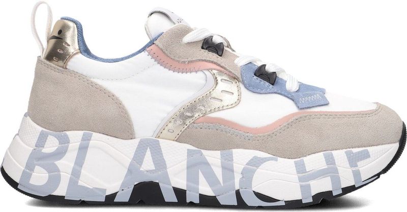 Voile Blanche - Club 105 - Sneakers - Wit - Leer en Technische Stof